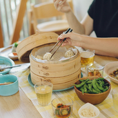 食事の様子