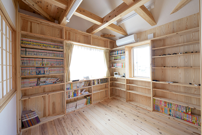 こんな子供部屋だったらと憧れる方、多数