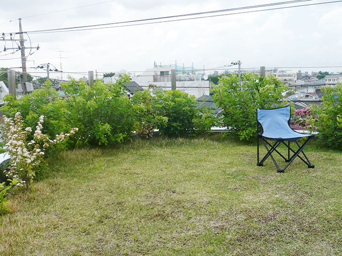 ここ、屋上です。