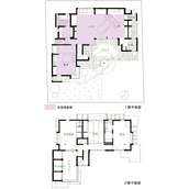 間取り無垢テーブルが似合う